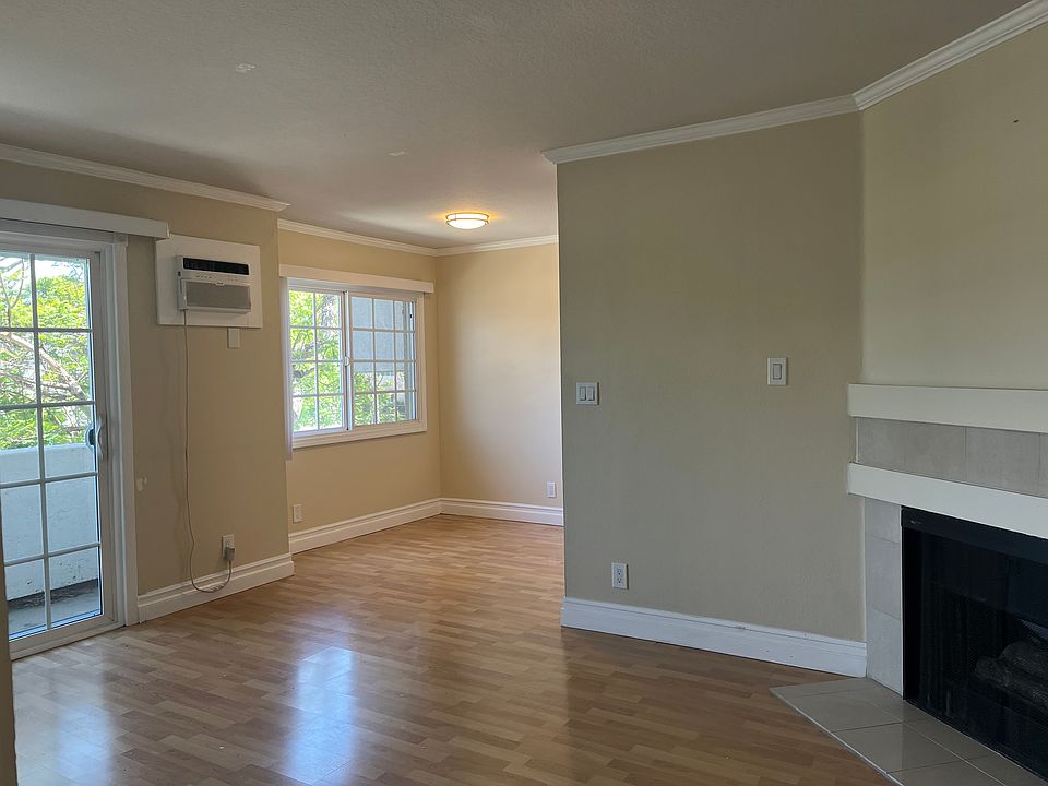 Living Room and Dining Room with Fireplace