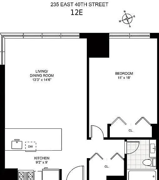 235 E 40th St #12E — Photo 2