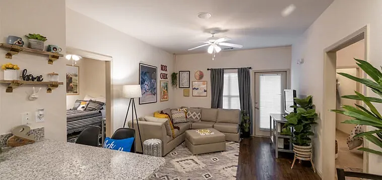 living room and balcony just outside that door - 1903 Ousdahl Rd #3100-125