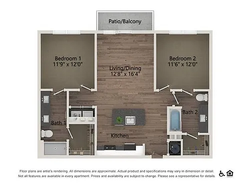 Floor plan B1B