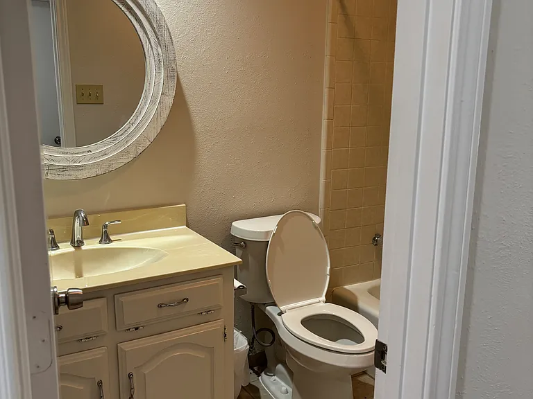 Full Bath off Hall for BRs 2 and 3