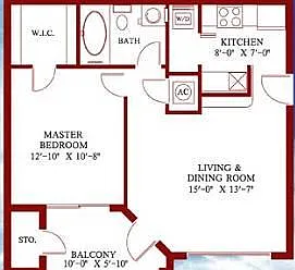 Layout with measurements; The apartment has good distribution and an extremely functional layout. 
 Rented unfurnished.