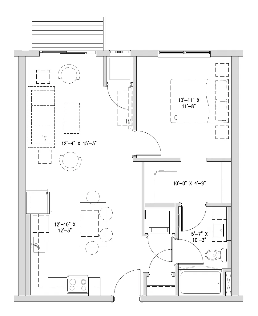Floor plan Woodland
