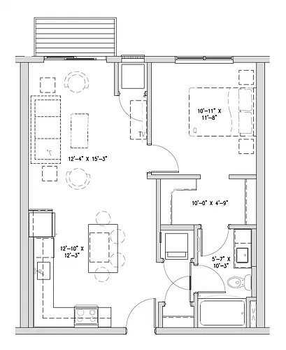 Floor plan Woodland
