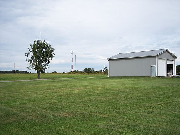 Back Yard and Pole Building