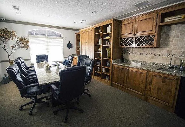 A meeting room is available in the B-building near the Management Office. It is open during business hours. You can reserve the room by contacting the on site Property Manager.