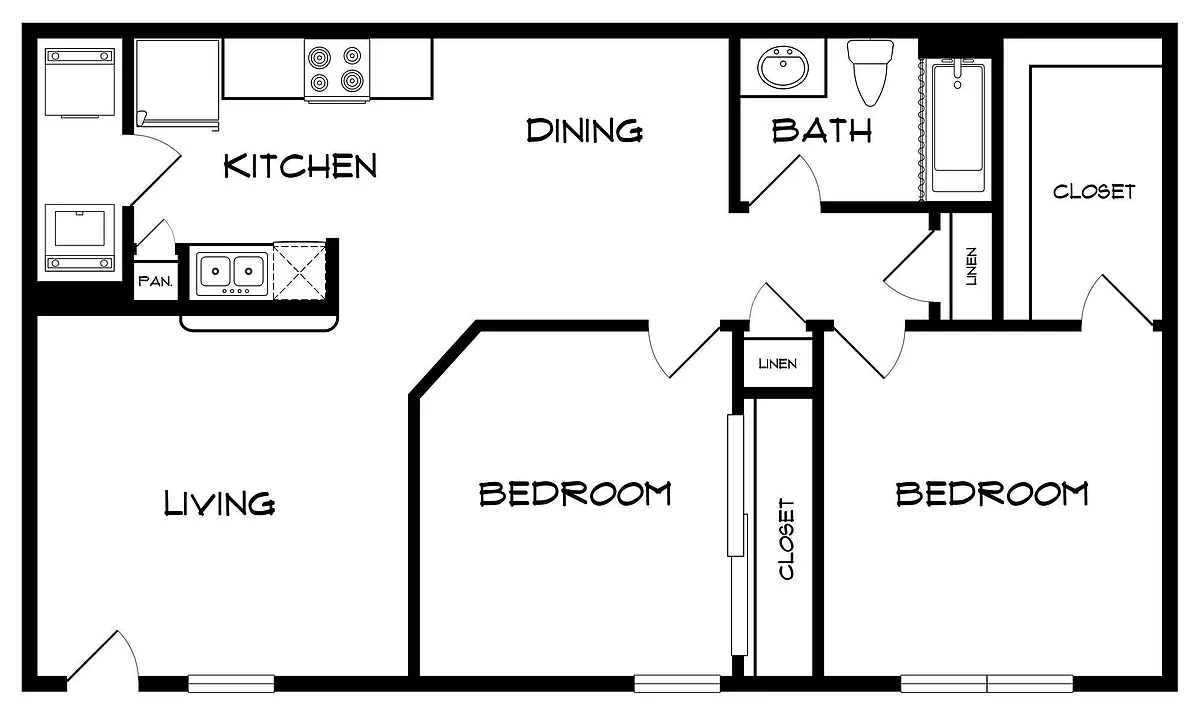 Floor plan B1
