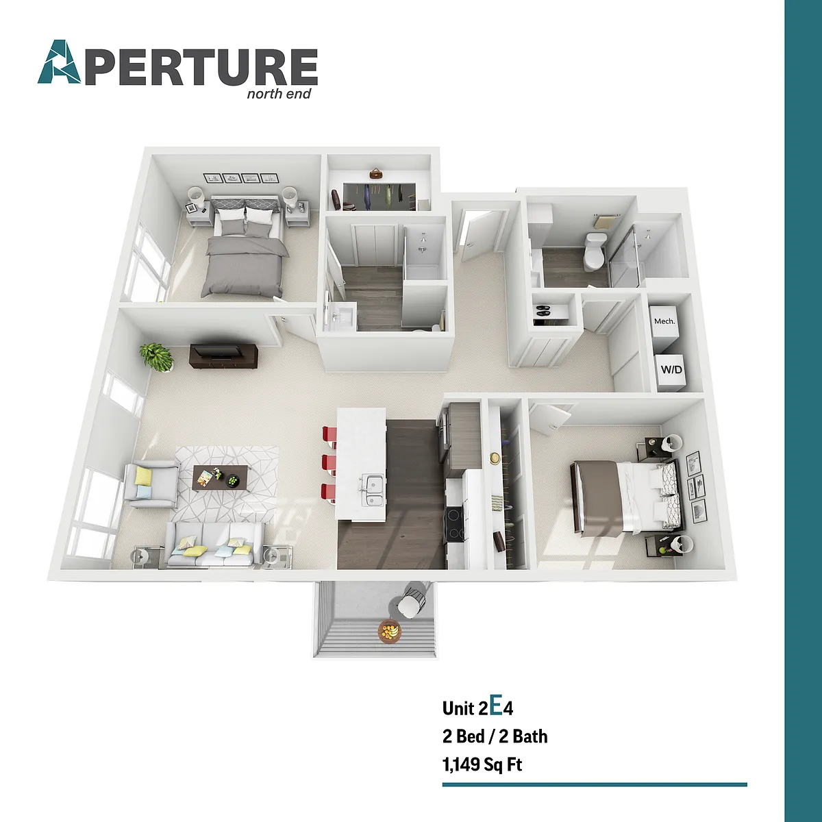 Floor plan 2E4