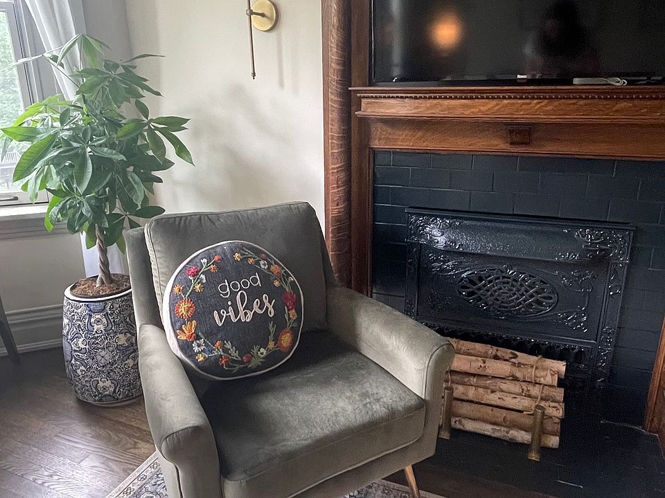 Vintage fireplace
