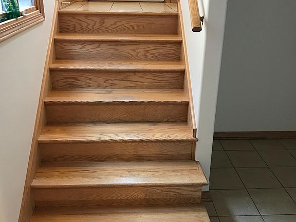 Stairs from basement