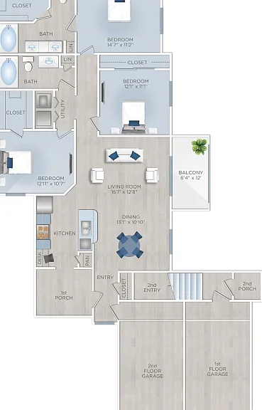 Riverwood Apartments — Photo 49