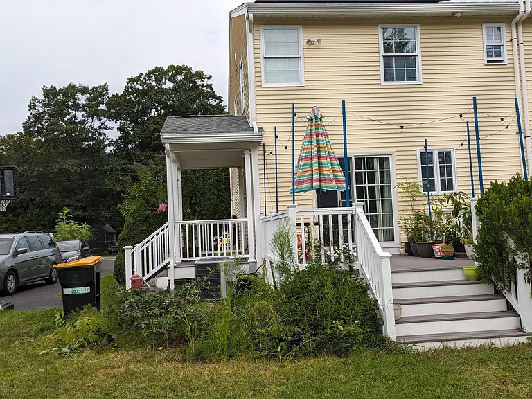 Deck and Back Yard