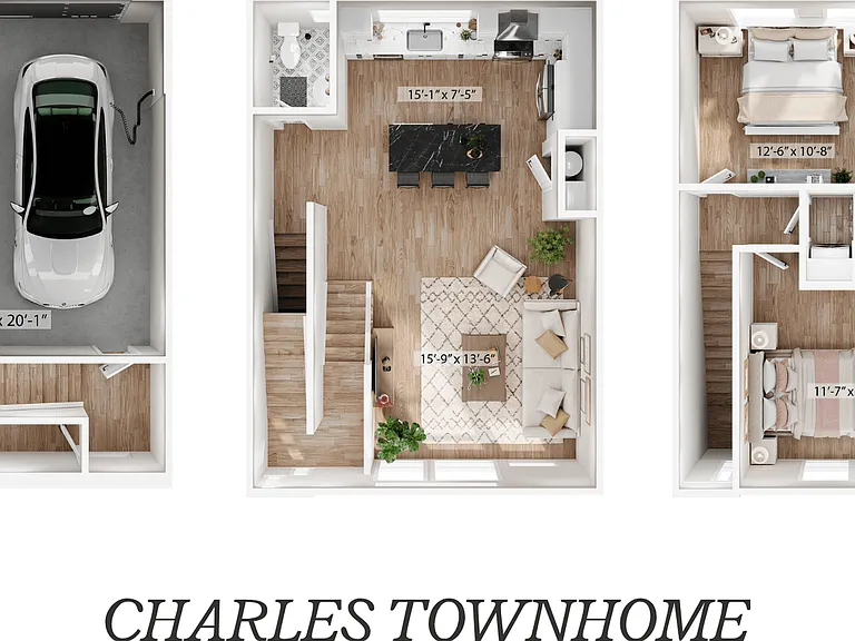 The Collection at Charles Townhomes for Rent in NoDa — Photo 40