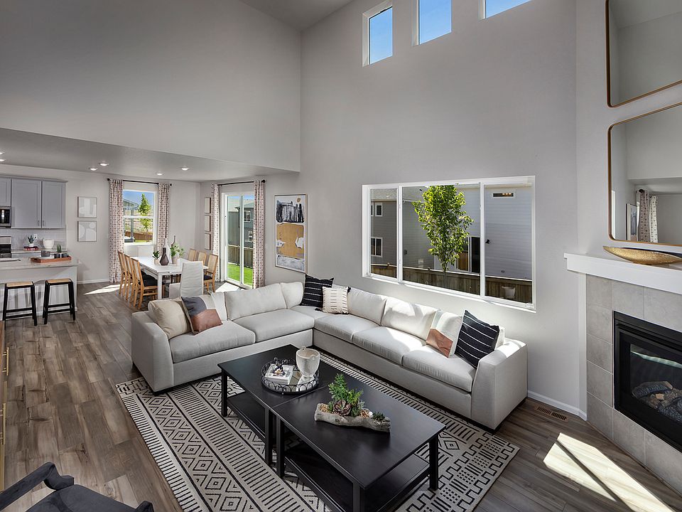 The Bluebell floorplan modeled at Buffalo Highlands.