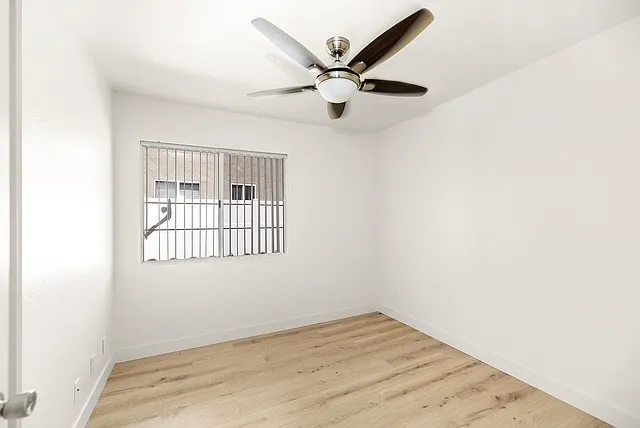 Room 1,
It has a mirrored closet