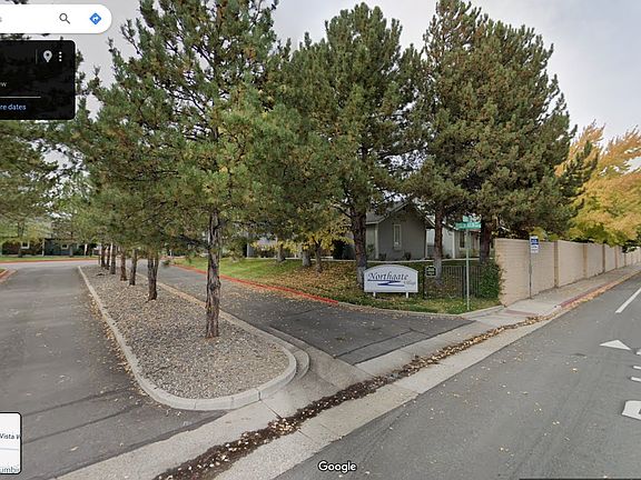 Entrance to private community off Robb Drive.