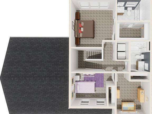 3d floor plan 2nd floor