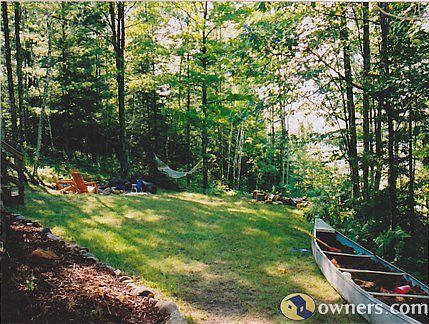 Dappled shade on  hard to find private lake lot
