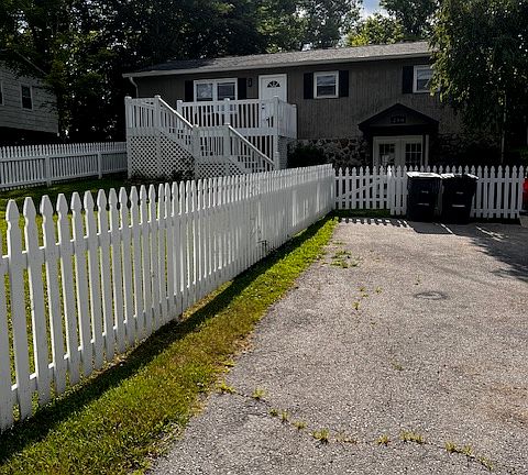 Long view from end of driveway