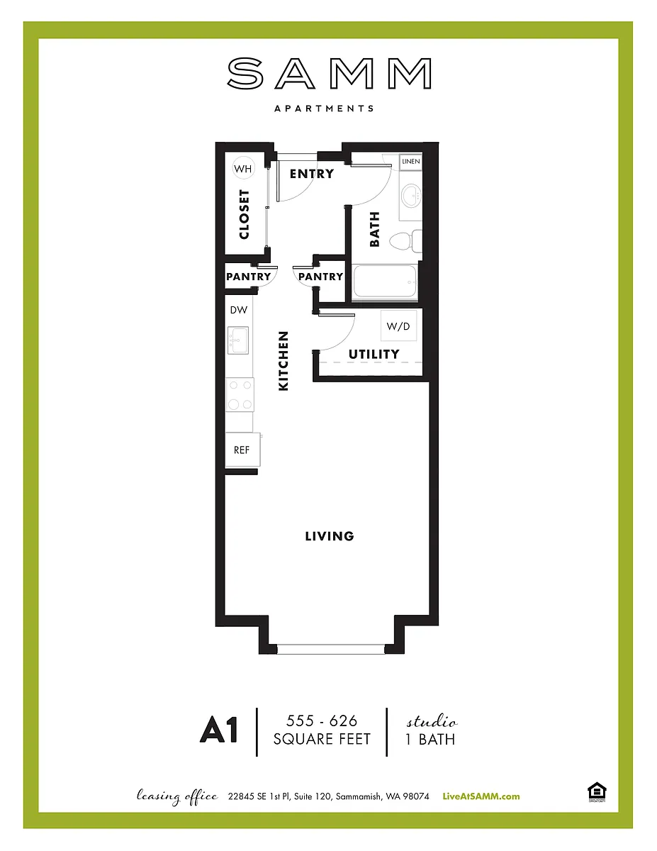 Floor plan Studio