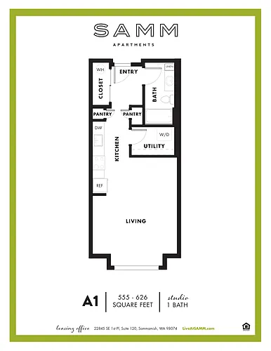 Floor plan Studio