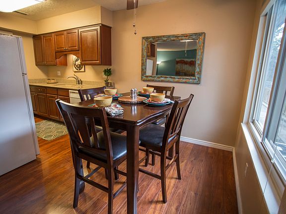 Dining area convenient to the kitchen