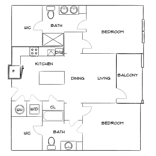 Floor plan Design 2D