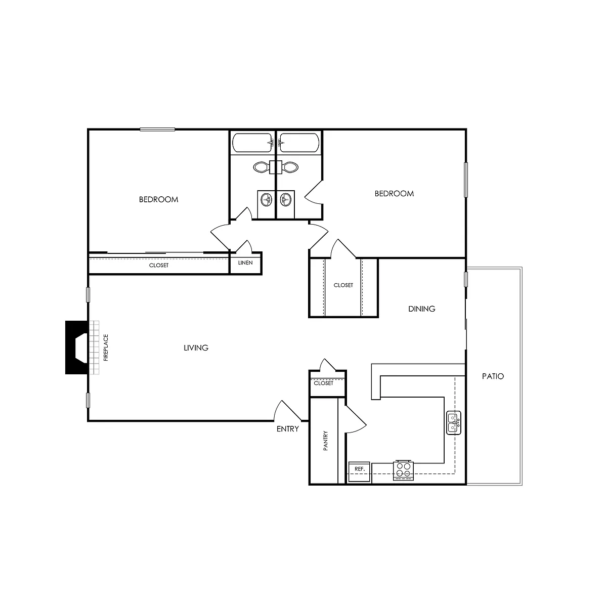 Floor plan B5 Classic