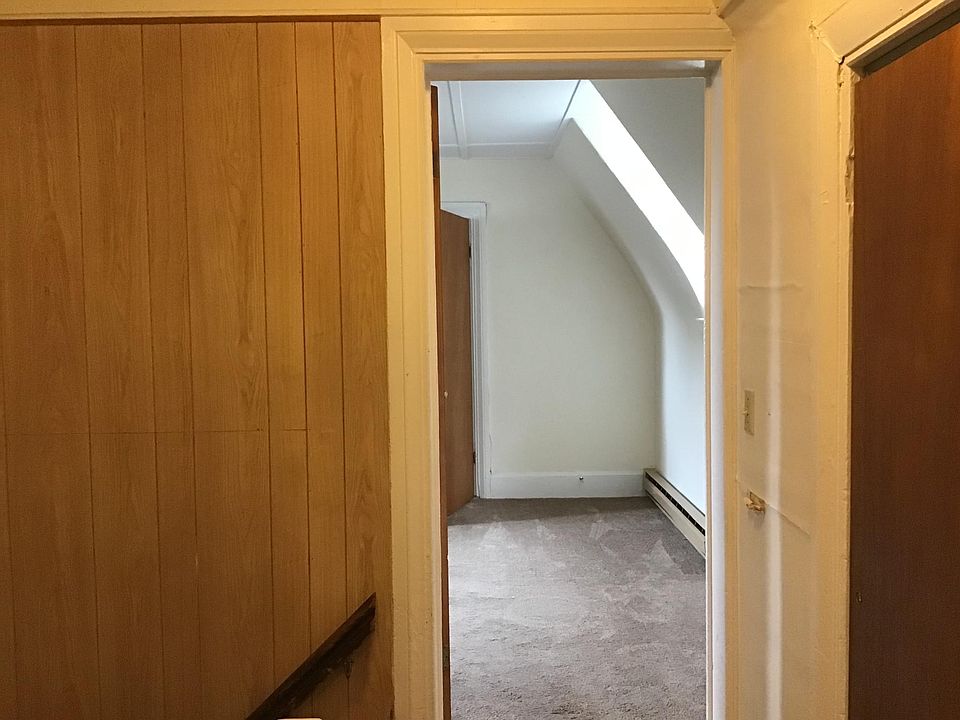 From the hallway looking into the Bedroom office space beyond the far wall.