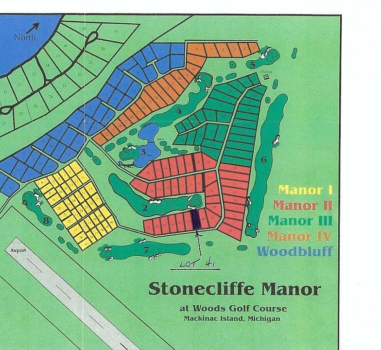Stonecliffe Manor II Lot Map