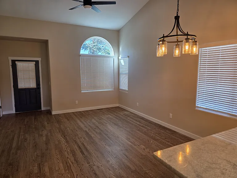 Front door/Living Area/Dining Area