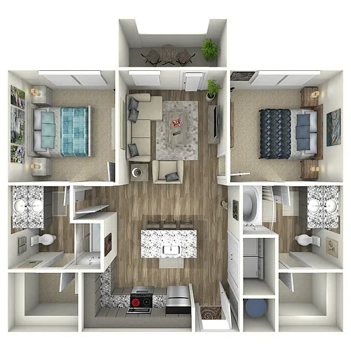 Floor plan Central Park