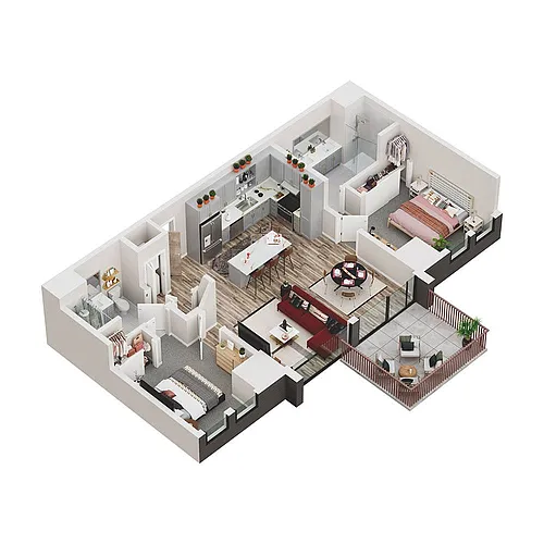 Floor plan C5 - East