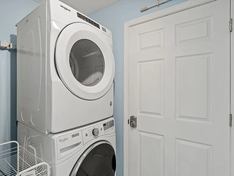 Washer and dryer are available for guest use.