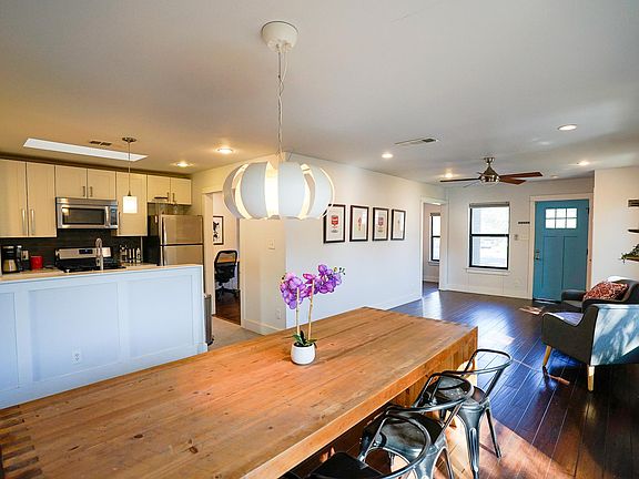 Dining, kitchen, entrance