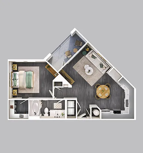 Floor plan PLACE d ARMES