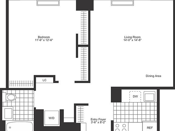 2nd image of 130 W 15th St APT 12E