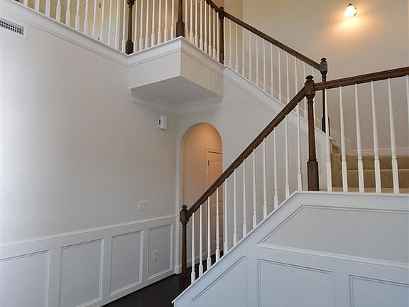 Grand two story foyer