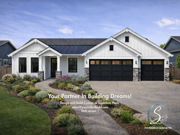 The Barstow Plan, Select Design and Build - BUILD ON YOUR LOT - Tigard Office