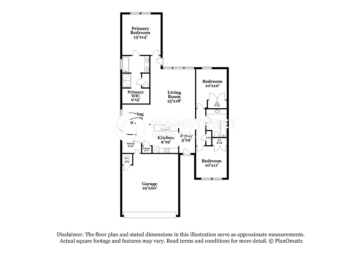 Floor Plan - 14505 Park Cir