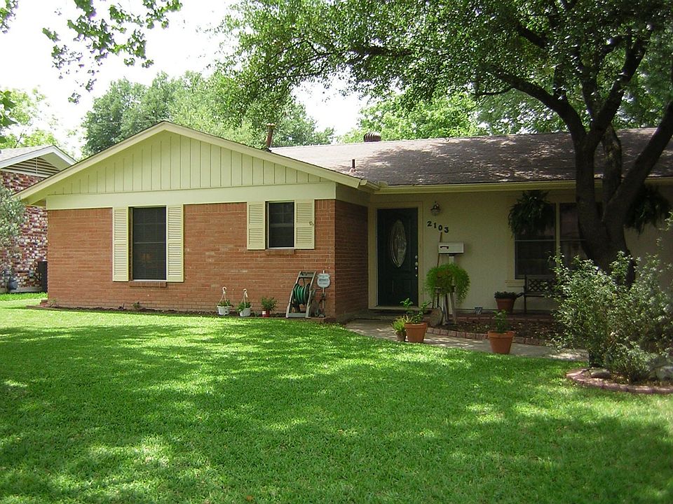 Front of home. Recently painted. Large Trees!