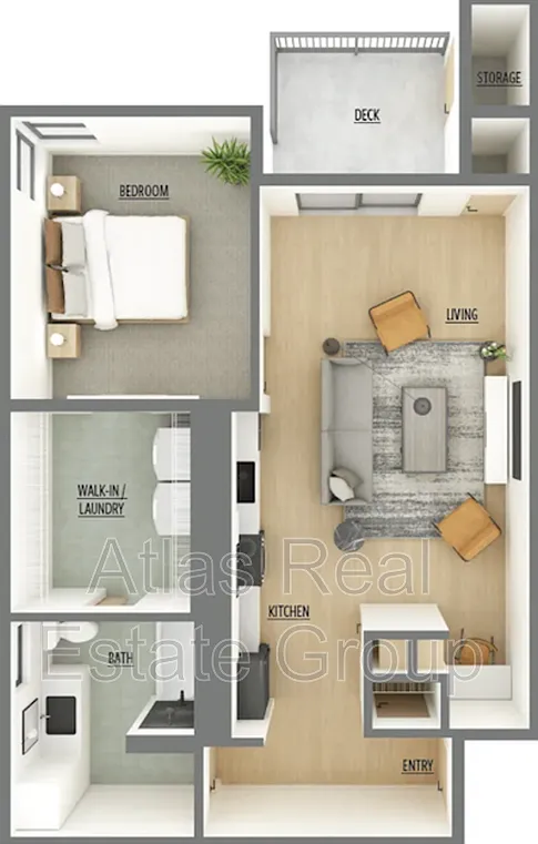 1 bed, 1.0 bath, 761 sqft, $2,185 — Photo 4