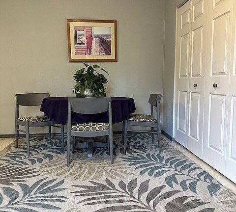 Large dining area