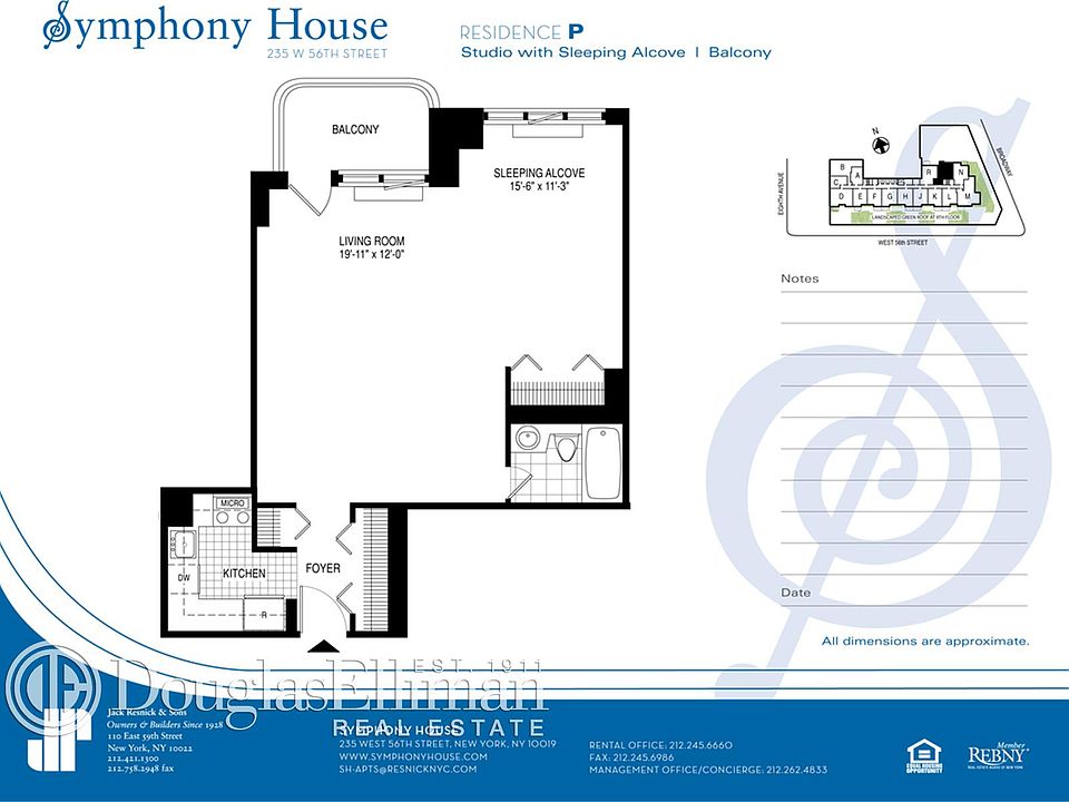 1st image of 235 W 56th St APT 34P
