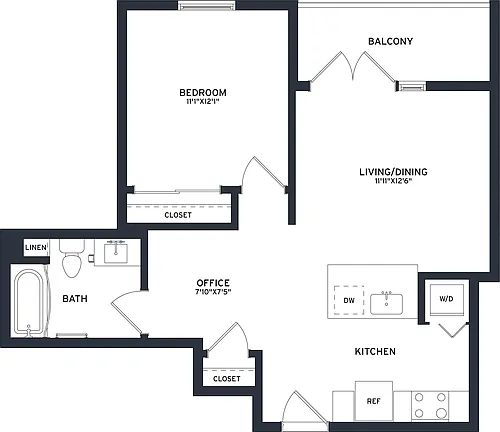 Floor plan A12