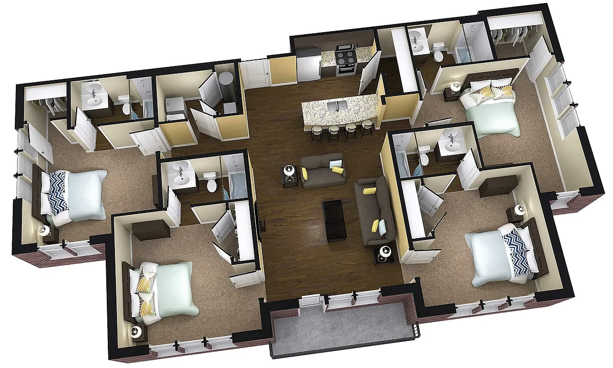 Floor plan Bretona III