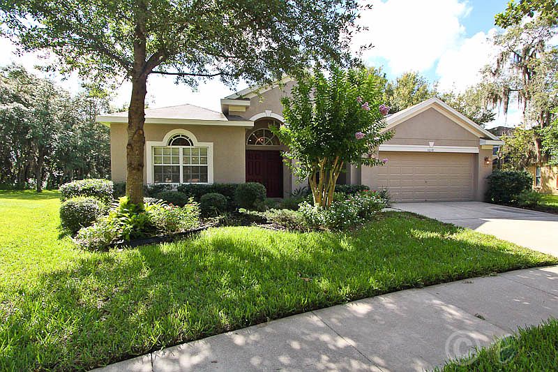 Front Elevation with 2 Car Garage