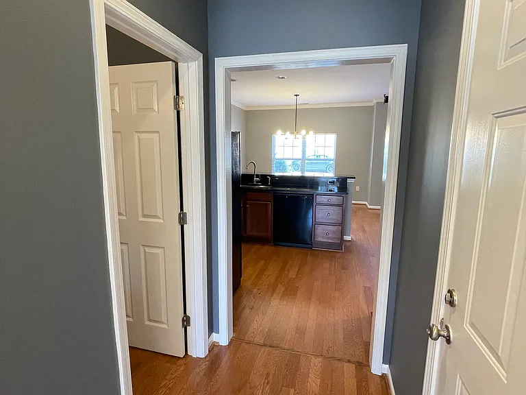 Downstairs Hall to Kitchen
