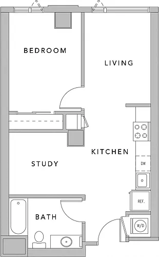 Floor plan 1AM Renovation 2