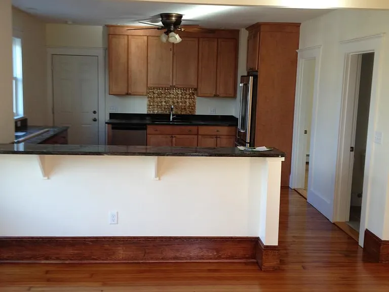 Pull up your stools to the granite counters!